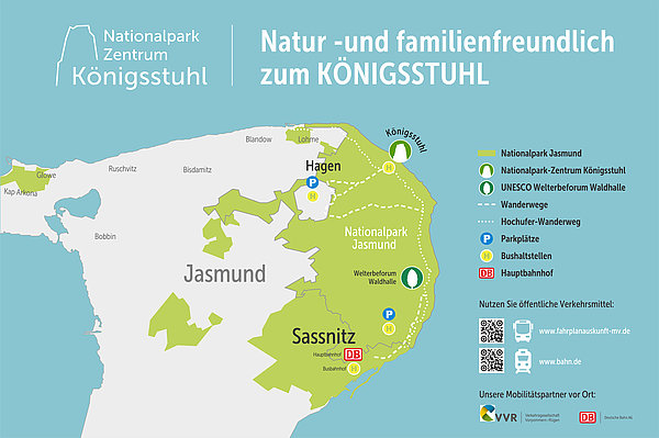 Karte - Anreise - Zu Fuß